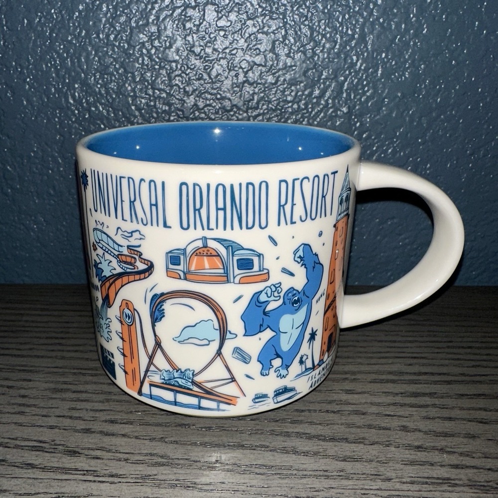 Starbucks Universal Orlando Resort Been There Series BTS 14Oz Coffee Mug EUC